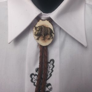 Poľovnícka kravata Bolo - Exclusive Diviak III