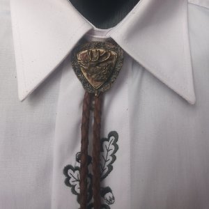 Poľovnícka kravata Bolo - Exclusive Jeleň IV