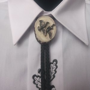 Poľovnícka kravata Bolo - Kačice I