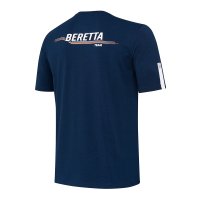 Beretta Team tričko SS - Blue Total Eclipse