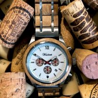 Barrique Reserve drevené hodinky
