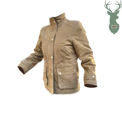 Dámsky kožený kabát OLIVE-DITA