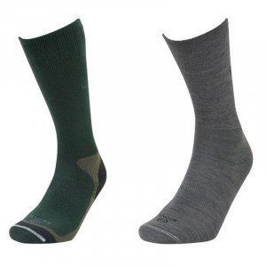 Lorpen ponožky - Cold Weather Sock System - Conifer - dvojbalenie
