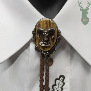 Poľovnícka kravata Bolo - Exclusive Muflón