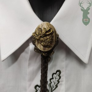 Poľovnícka kravata Bolo - Exclusive Jeleň VII
