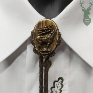 Poľovnícka kravata Bolo - Exclusive Jeleň I
