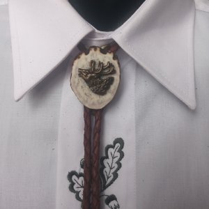 Poľovnícka kravata Bolo - Exclusive Jeleň X