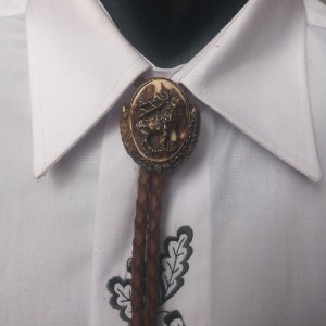 Poľovnícka kravata Bolo - Exclusive Jeleň XII