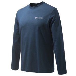 Beretta Team LS tričko dlhý rukáv - Blue Total Eclipse