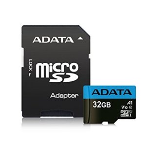 SD karta ADATA MicroSDHC 32GB UHS-I 100/ 25MB/ s + adapter
