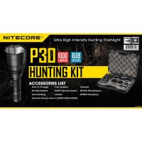 NITECORE P30 New Hunting Set TX 11001 svietidlo set