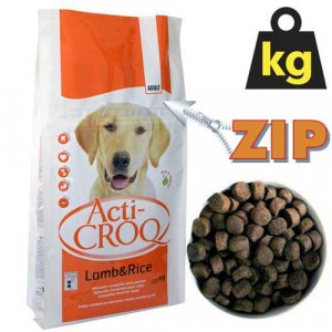 ACTI-CROQ LAMB&RICE 26/12 4kg špeciálne krmivo pre citlivých psov jahňa s ryžou